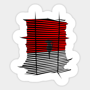 Samurai Cat Sticker